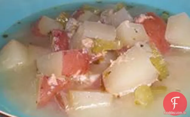 Sopa De Salmão Limão
