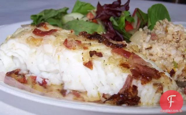 Pan Seared Halibut