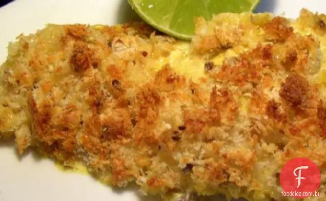 Peixe Coberto De Queijo
