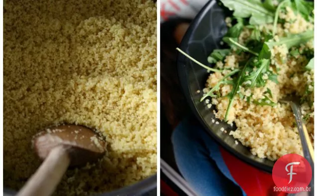 Rúcula E Cuscuz De Limão De Girlichef