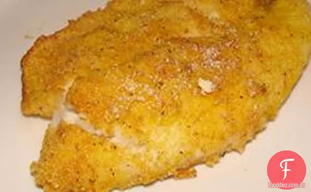 Peixe-gato frito no forno ao estilo do Sul