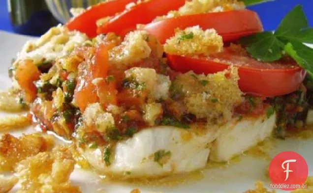 Psari a la Spetsiota (peixe feito no estilo de Spetses)