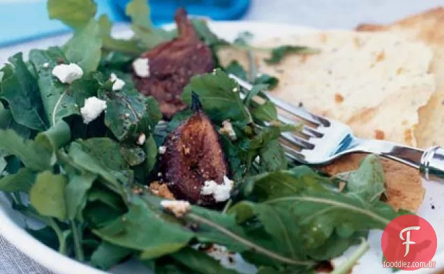 Salada De Figo e rúcula assada
