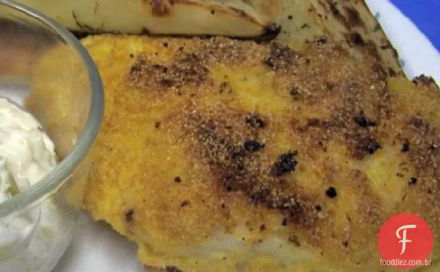 Bacalhau Frito No Forno Crocante