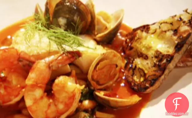Bacalhau do Pacífico e Molusco Cacciucco