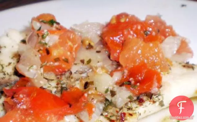 Bacalhau delicioso no microondas