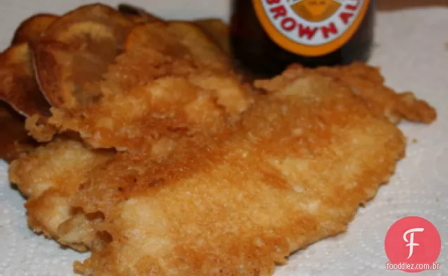 Massa de peixe com Newcastle ™ Brown Ale