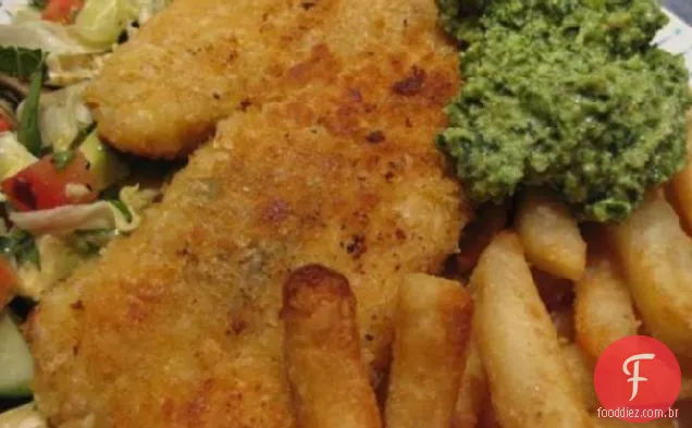 Filetes de peixe crocantes de Susan