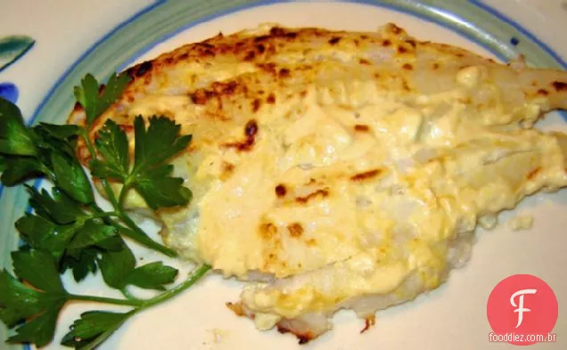 Solha Com Crosta De Parmesão