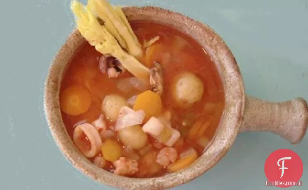 Sopa De Frutos Do Mar