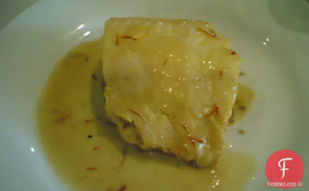 Pan Haddock Frito Com Molho De Erva De Limão