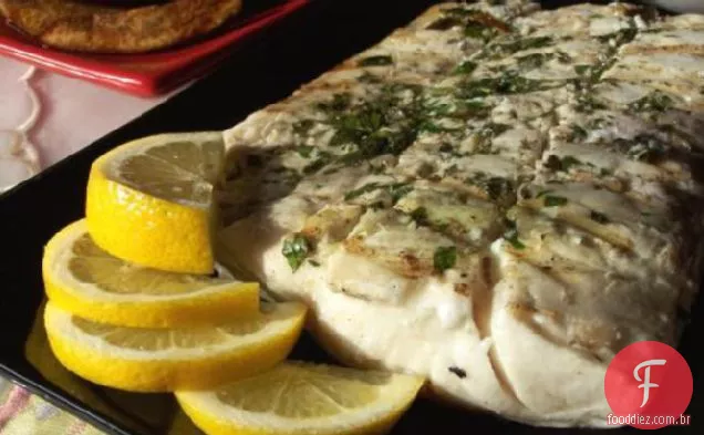 Alabote Grelhado Simplesmente Delicioso
