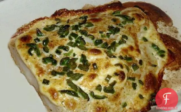 Alabote Assado Com Jalapenos