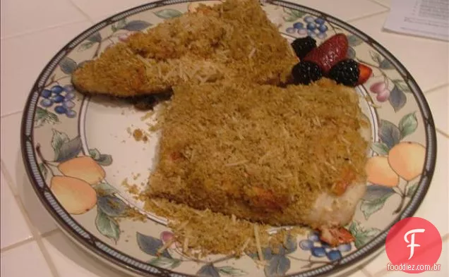Alabote Grelhado Com Crosta De Erva-Limão