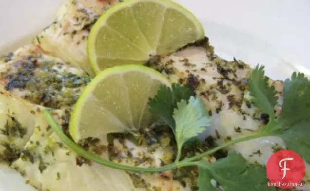 Pacific Pesto Linguado Grelhado