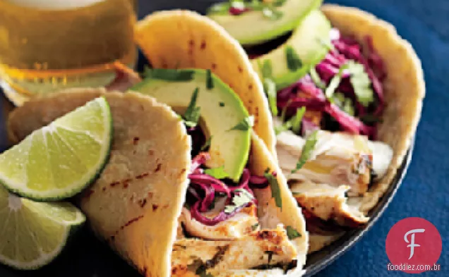 Tequila-Lime Mahimahi Tacos