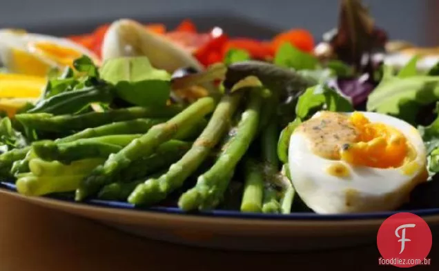 Salada De Primavera Com Vinagrete De Estragão