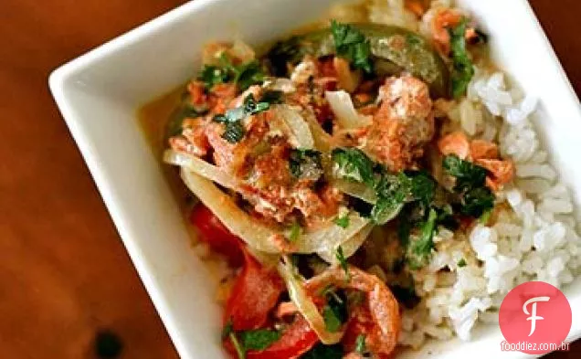Ensopado De Peixe Salmão, Estilo Brasileiro