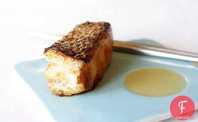 Robalo marinado