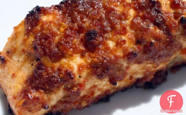 Francês em um Flash: salmão Pistou vermelho Tão fácil