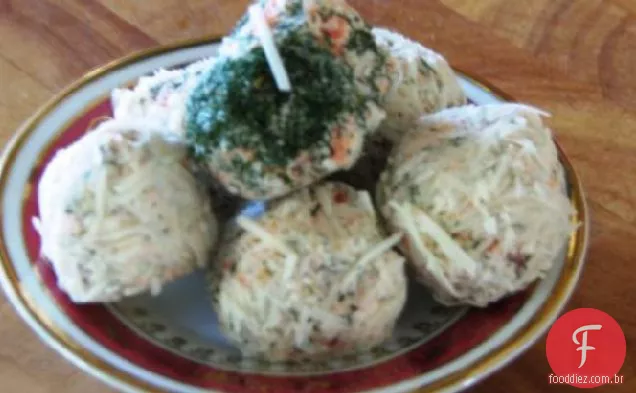 Trufas De Ricota De Salmão Defumado