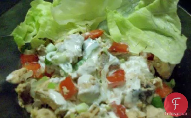 Salada De Salmão Lomi Lomi Estilo Texas