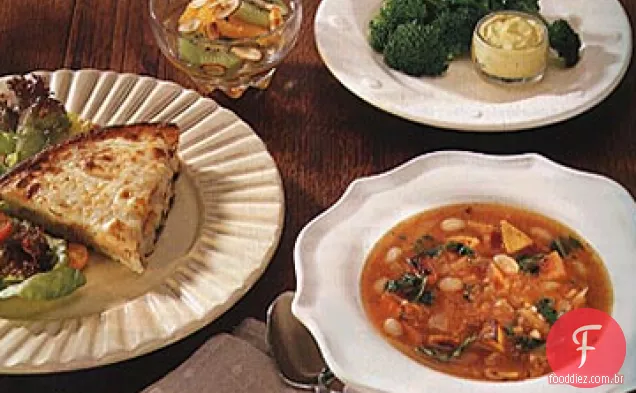 Caçarola de batata e salmão