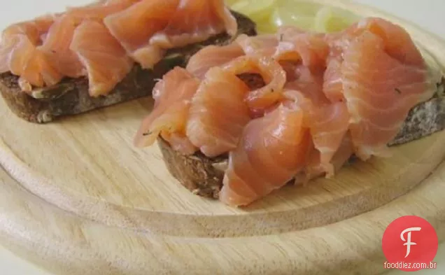 Trilogia salmão (Parte II): salmão Gravad