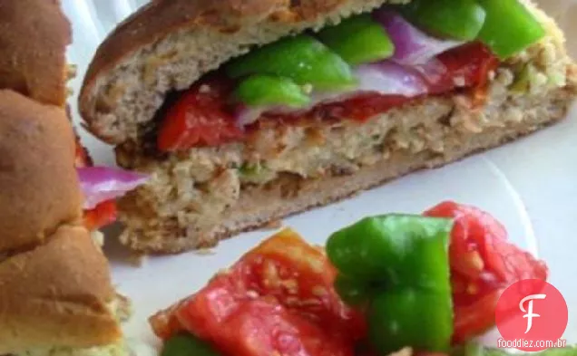 Bolos de atum ou salmão