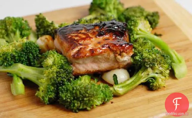 Salmão Kabayaki