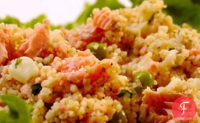 Salada De Cuscuz De Salmão