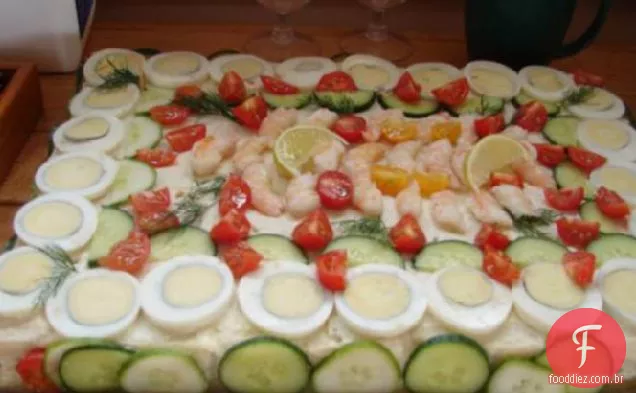 Bolo De Sanduíche Salgado-Smorgastorta