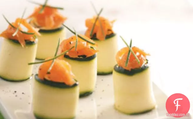 Dill-Licious salmão e espinafre Lasanha: