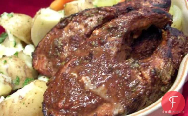 Bifes De Salmão Grelhados