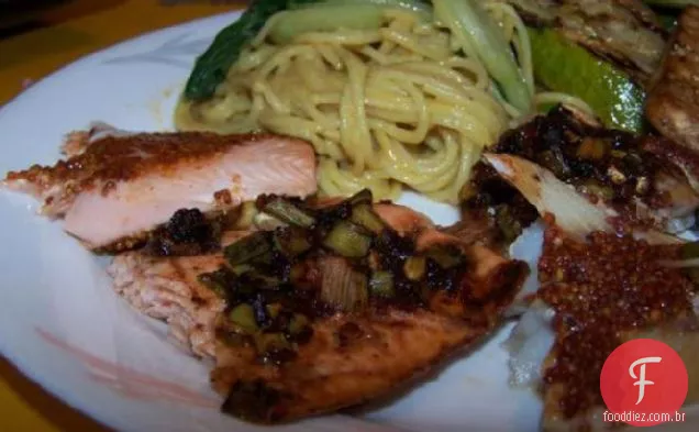BBQ Plank Salmon