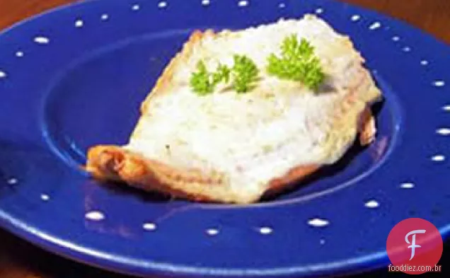 Salmão com molho de Creme Dijon
