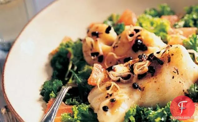 Seabass Chileno assado no forno