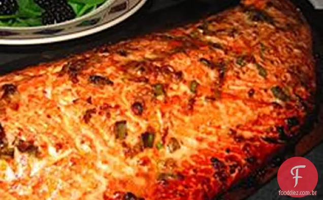Salmão Com Tábuas De Cedro