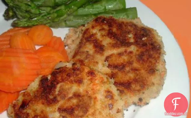 Potata'n Salmon Cakes