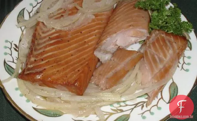 Salmão Defumado-Em Conserva