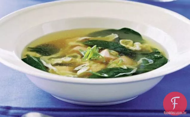 Sopa De Ovo De Salmão