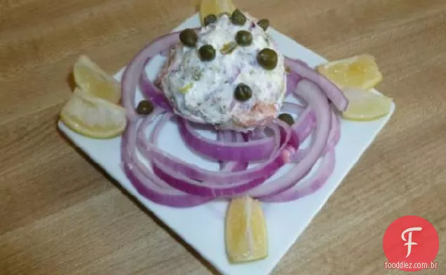 Bola De Salmão Defumado
