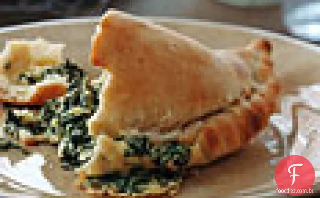 Rúcula e ricota Calzones