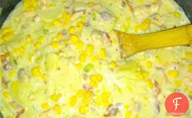 Simples salmão Chowder II