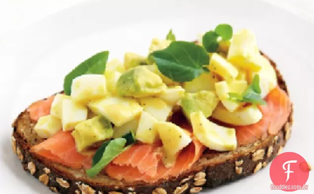 Salada De Ovo De Café Da Manhã