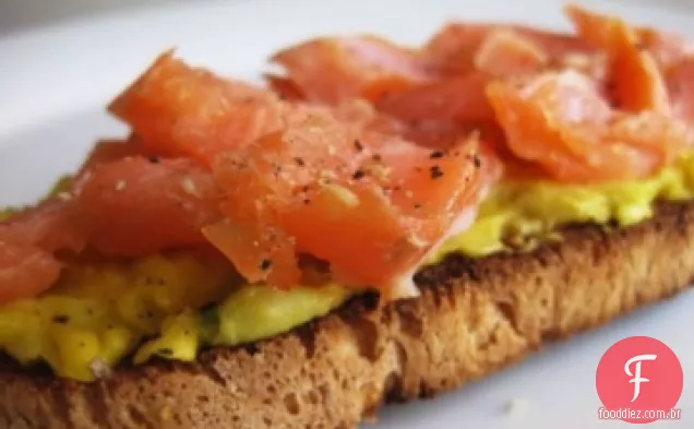 Salmão Fumado Bruschetta