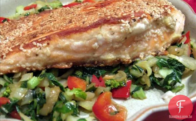 Ginger Dijon Salmon