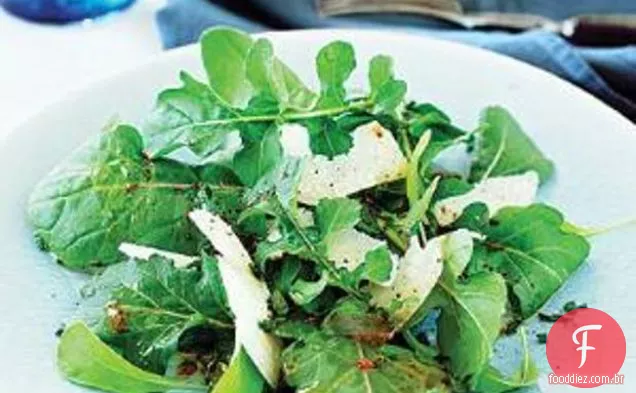 Salada De Rúcula Com Parmesão
