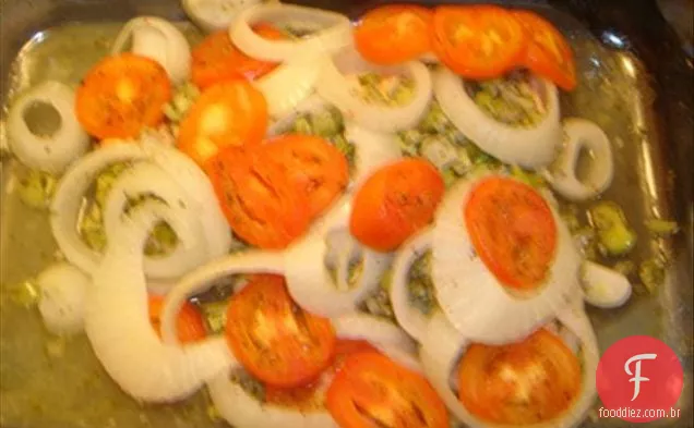 Salmão Salgado Assado No Forno