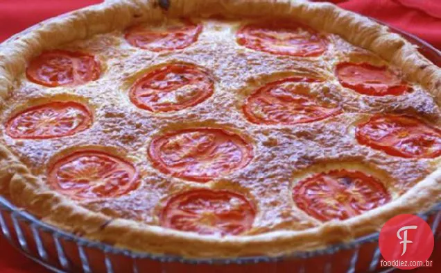 Quiche De Salmão E Tomate